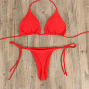 Brazilian Push-Up Thong Bikini Set Women