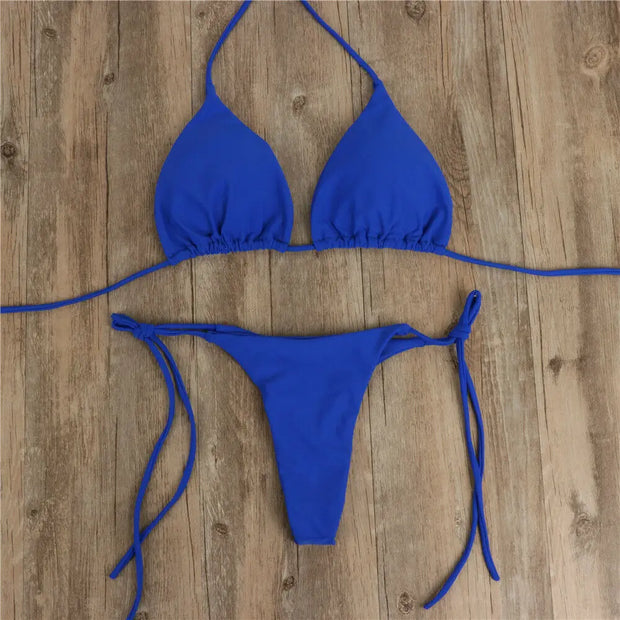 Brazilian Push-Up Thong Bikini Set Women