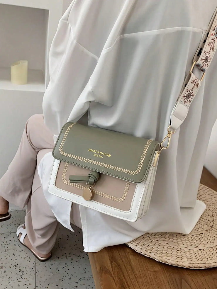 Versatile Small Square Crossbody Bag Women