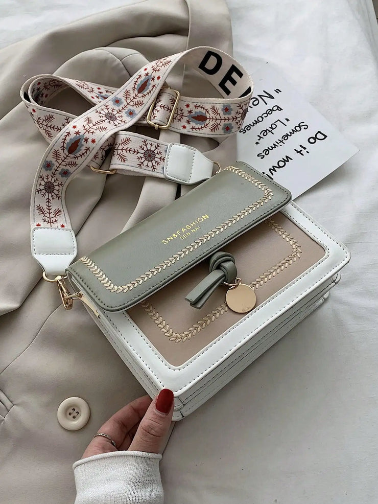 Versatile Small Square Crossbody Bag Women