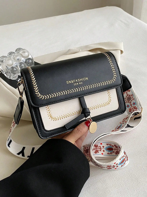 Versatile Small Square Crossbody Bag Women