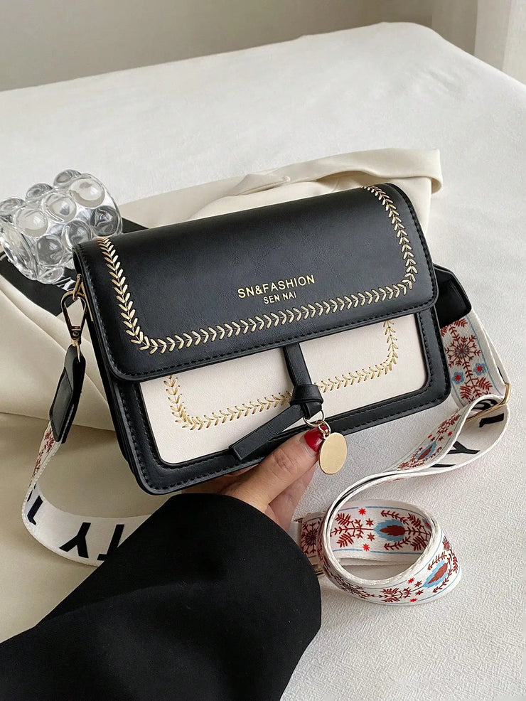 Versatile Small Square Crossbody Bag Women