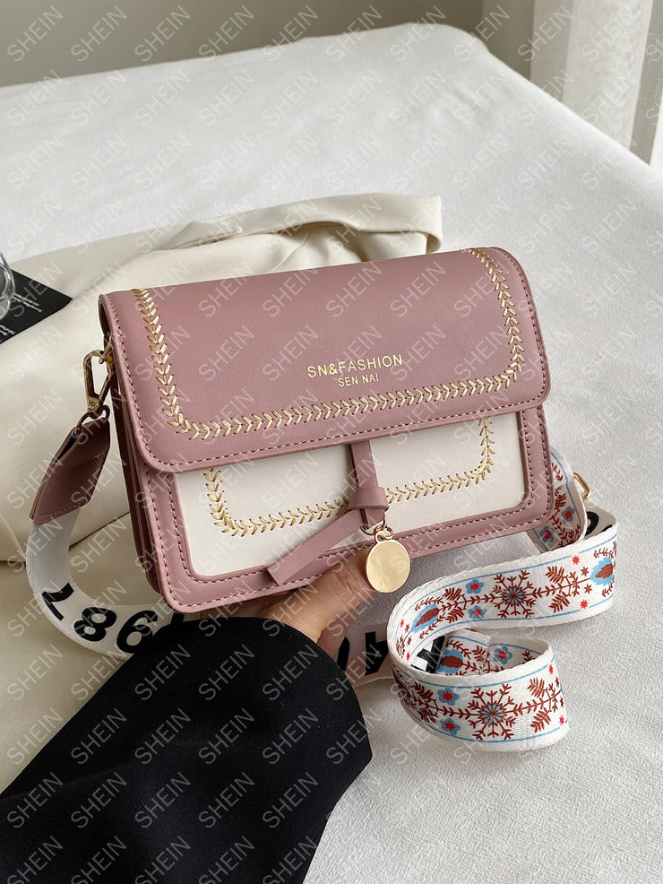 Versatile Small Square Crossbody Bag Women