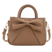 Retro Bow Small Square Shoulder Bag Women