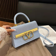 Luxury Leather Designer Shoulder Bag for Women