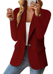 Oversized Business Blazer Jacket for Women