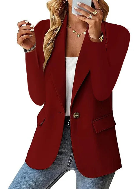 Oversized Business Blazer Jacket for Women