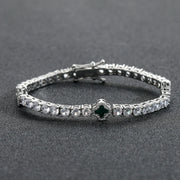 Elegant MoissWomenanite Tennis Bracelet for woman