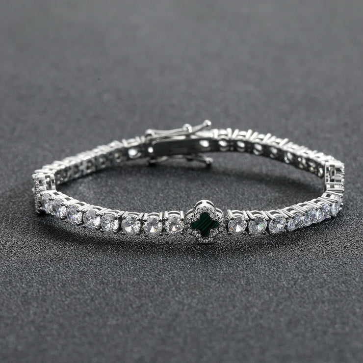 Elegant MoissWomenanite Tennis Bracelet for woman