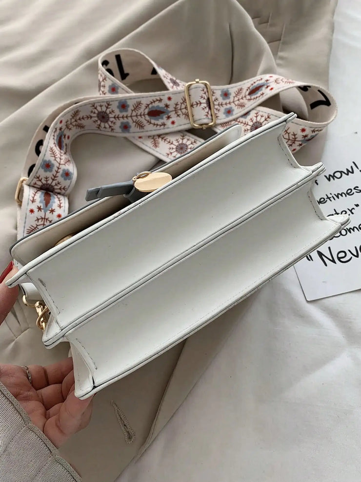 Versatile Small Square Crossbody Bag Women