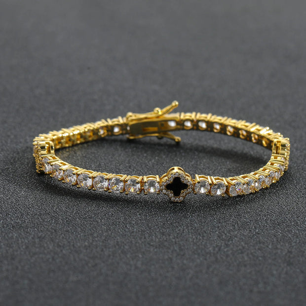 Elegant MoissWomenanite Tennis Bracelet for woman