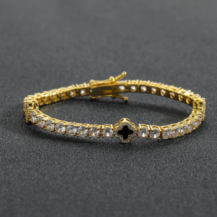 Elegant MoissWomenanite Tennis Bracelet for woman