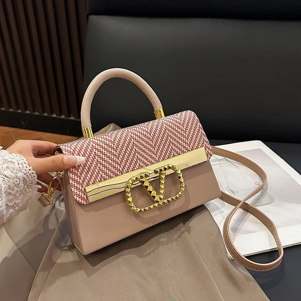 Luxury Leather Designer Shoulder Bag for Women