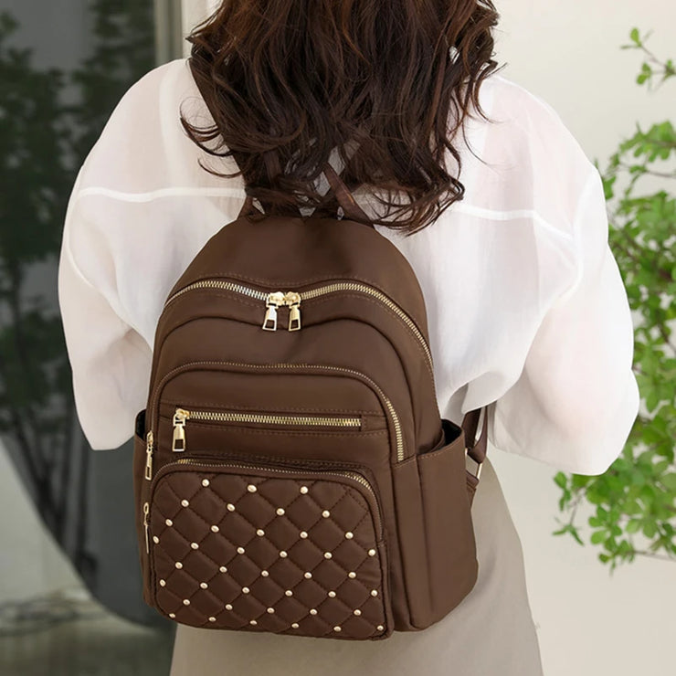 High Quality Nylon Travel Backpack for Women