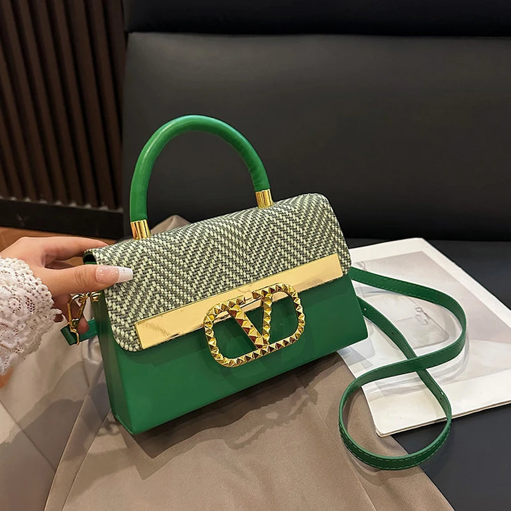 Luxury Leather Designer Shoulder Bag for Women