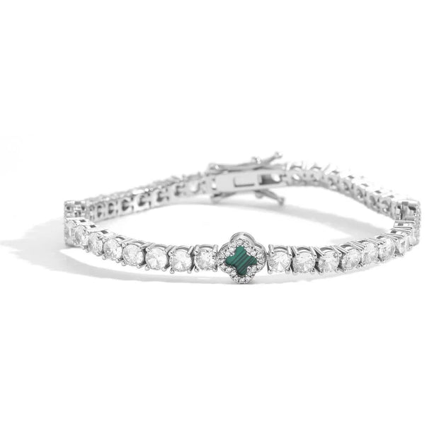 Elegant MoissWomenanite Tennis Bracelet for woman