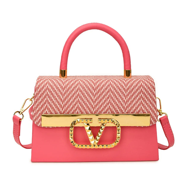 Luxury Leather Designer Shoulder Bag for Women