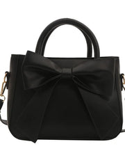 Retro Bow Small Square Shoulder Bag Women