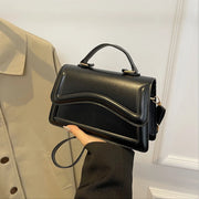 Women’s Small Flip Solid Color Shoulder Bag