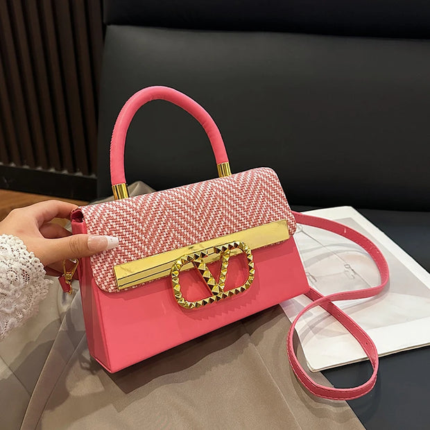 Luxury Leather Designer Shoulder Bag for Women