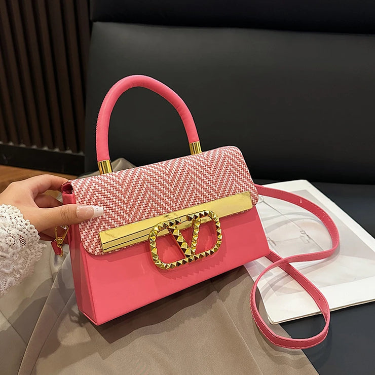 Luxury Leather Designer Shoulder Bag for Women