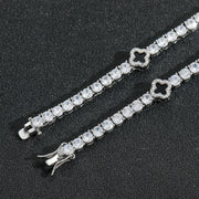 Elegant MoissWomenanite Tennis Bracelet for woman