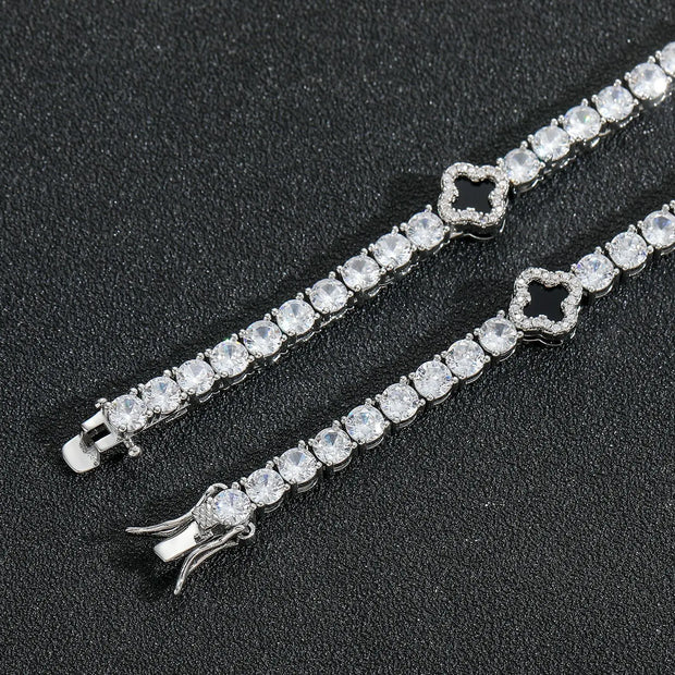 Elegant MoissWomenanite Tennis Bracelet for woman