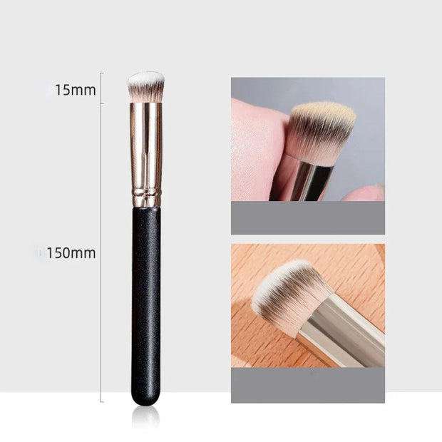 Angled Foundation & Concealer Makeup Brush