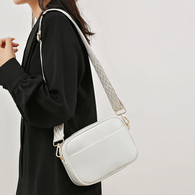 Luxury Leather Chain Crossbody Tote Bag Women