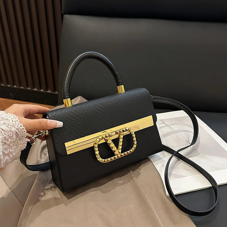 Luxury Leather Designer Shoulder Bag for Women