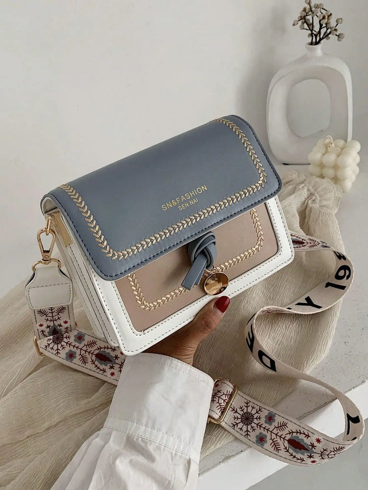 Versatile Small Square Crossbody Bag Women