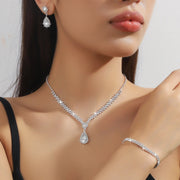Luxury Bridal Jewelry Set for Women 3-Piece